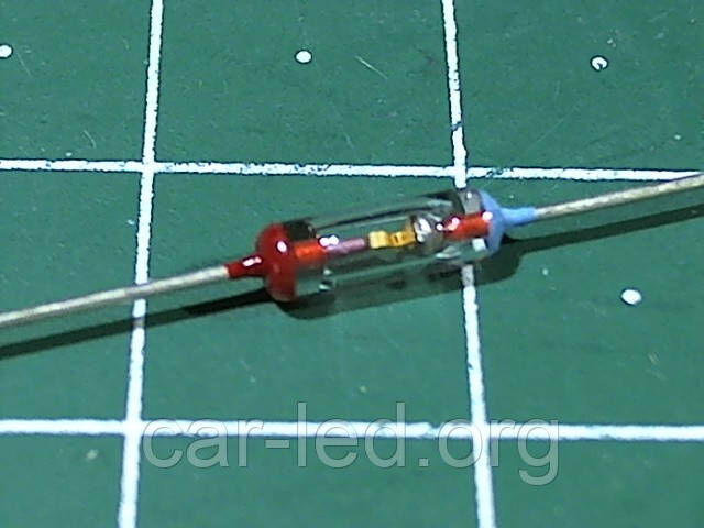 КС156Г Стабілітрон 5,6V. Скляний корпус КД-3