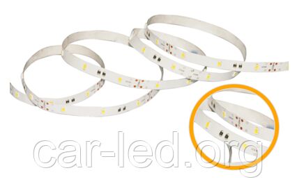 Светодиодная лента, 10,8W SMD 5630 (30LED/m), Indoor IP33, DC 24V