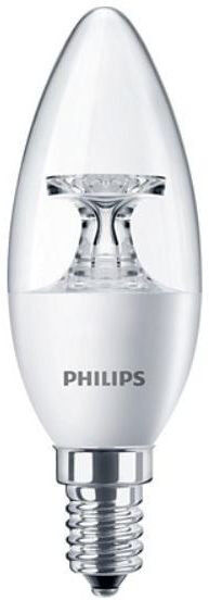 Лампа світлодіодна PHILIPS_LED 4-35W (250Lm) 2700K 230V B35 CL_E14