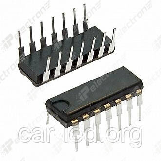 К1561ТЛ1 4 тригери Шмідта /2І-НЕ/ (або аналог CD4093BE)