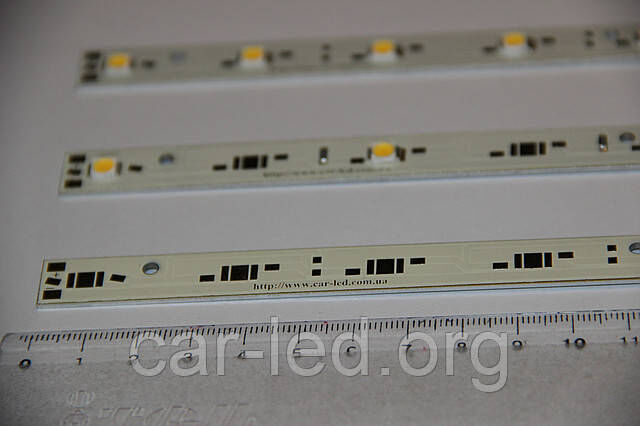 Алюминиевая плата (400Lm) на 5*1W NICHIA NS3L183T-H1 (warm white)