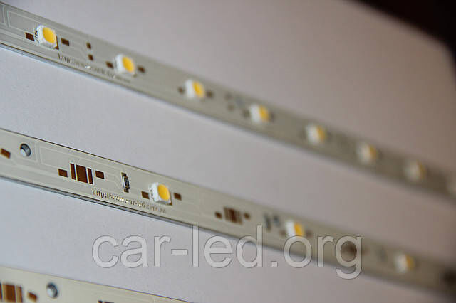 Алюминиевая плата (400Lm) на 5*1W NICHIA NS3L183T-H1 (warm white)