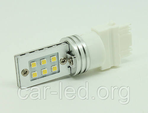 Світлодіодна автолампа 3157 12W (500Lm) Original Samsung LED chip SMD2323)