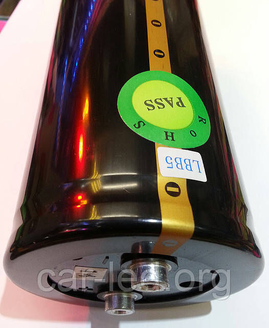 470000mkf - 25v GT 76*160 SAMWHA (клеми з гвинтовим кріпленням) -25 ° C ~ + 85 ° C