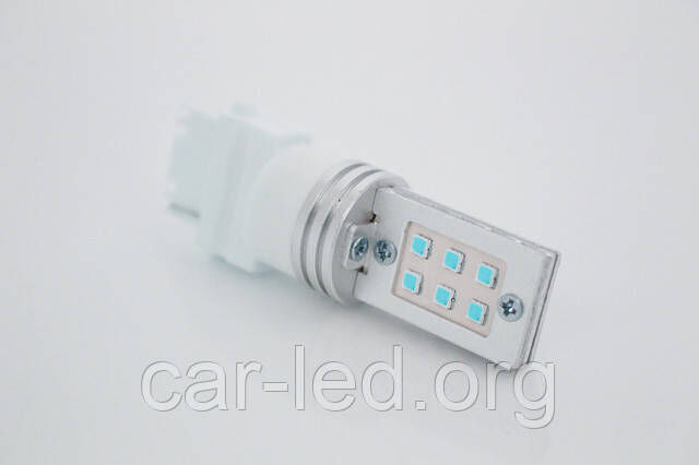 Світлодіодна автолампа 3157 12W (500Lm) Original Samsung LED chip SMD2323)
