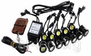 Дневные ходовые огни MC-DRL-11 (с пультом дистанционного управления RF)