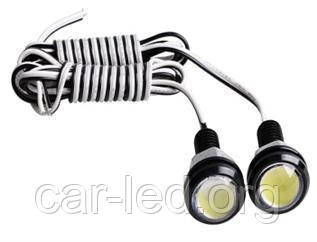 Денні ходові вогні MC-DRL-20-2 (out diam: 22mm H: 12mm) 2 * 1 pcs high power led 1,5W / LED