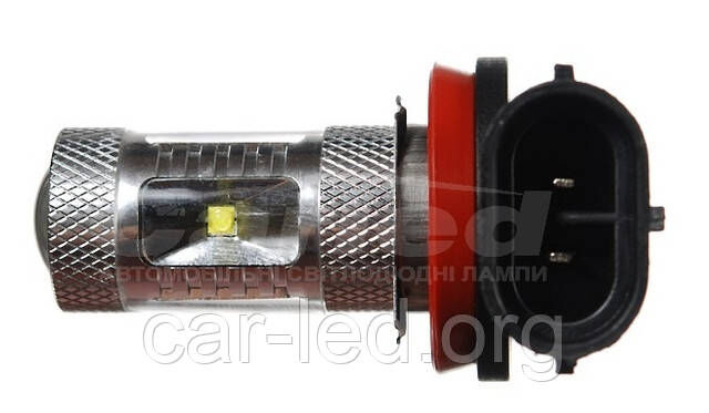Светодиодная автолампа H11, 30W (750 Lm) COOL WHITE, (6led 5W CREE)