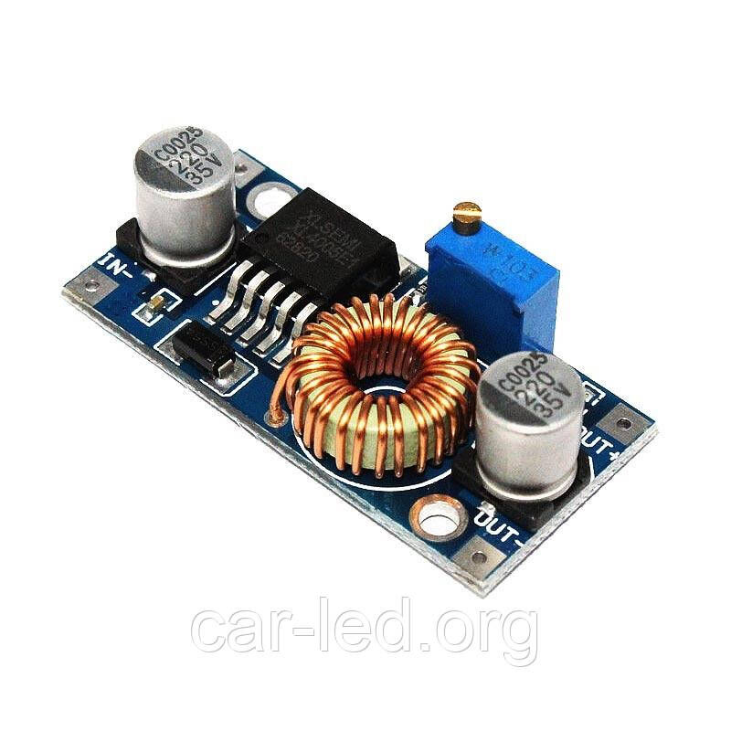 Модуль XL4005 buck step down DC-DC понижувальний перекривач Uin: 5-32V Uout: 0,8-30V Iout-5A