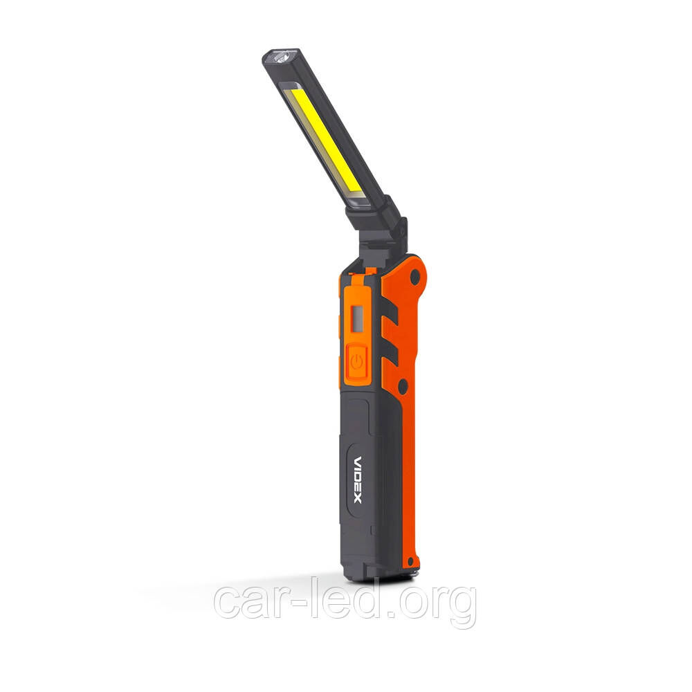 Портативний багатофункціональний робочий ліхтар VIDEX VLF-M044UV 400L (ЗАРЯДЖАЄТЬСЯ ВІД USB)