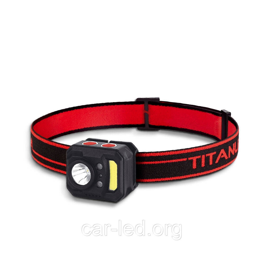 Налобний світлодіодний ліхтарик TITANUM TLF-H05 250Lm 6500K