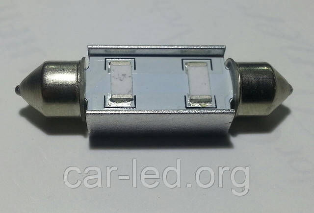 Светодиодная CANBUS автолампа с обманкой FT10-39mm-CANBUS-9W (200Lm) CREE LED