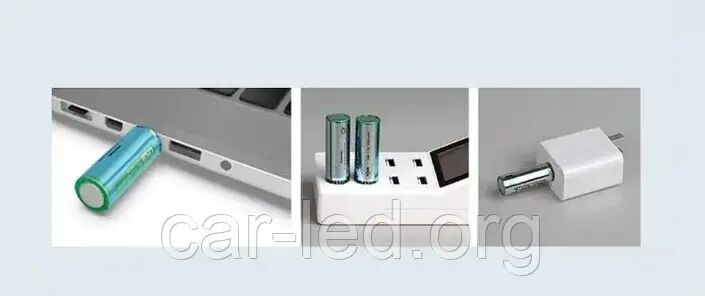 Акумулятор літій-іонний Quantum USB Li-ion CR9V, 600mAh plastic case, 1шт/уп