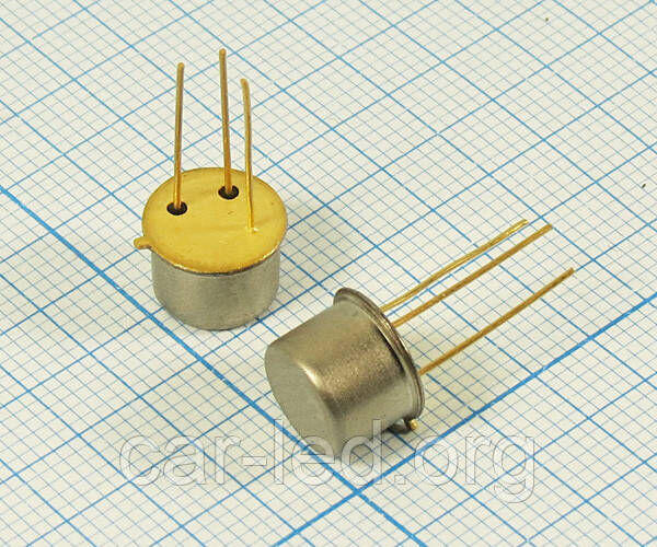 КТ506А (Ni) транзистор NPN (IК. И. max=5А) (UКЭ0 max=800В) (ТО5)