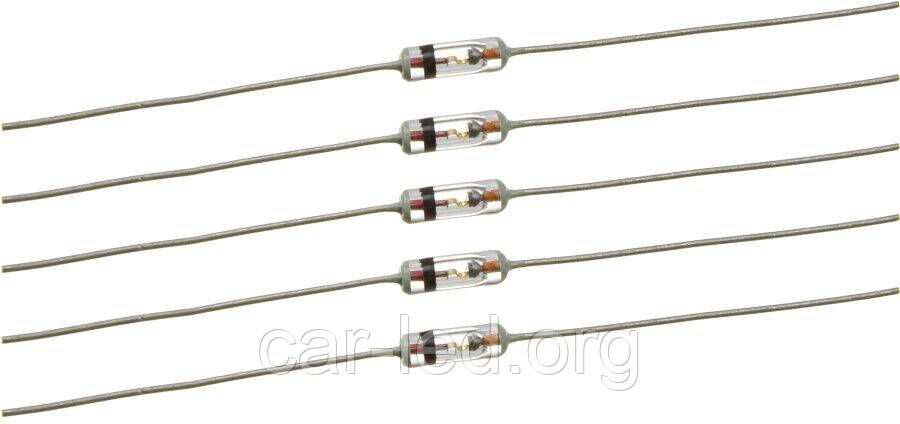 КС147А Стабілітрон 4,7V. (4,23... 5,17 В;) Скляний корпус КД-3А