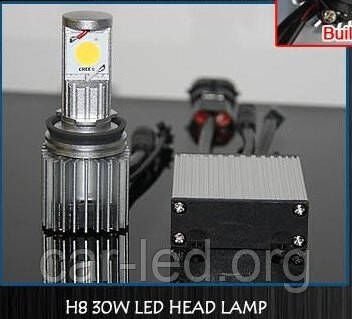 Світлодіодна Автолампа H11 30W (2000Lm) Led HEAD LAMP