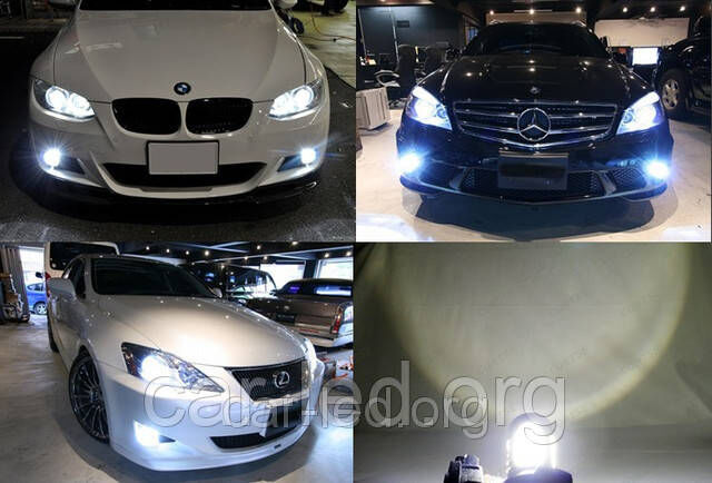 Светодиодная автолампа 40W H8 Angel eyes (1400Lm) Blueseatec Brand