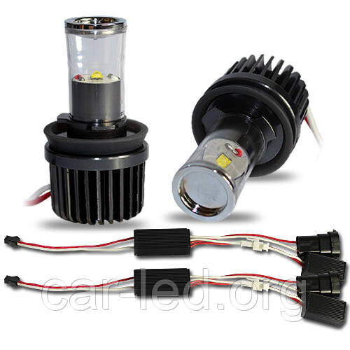 Светодиодная автолампа H8, 6W CREE (2*950 Lm), WHITE -5000K + драйвер