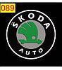 Светодиодные проекторы SKODA в дверь 4-го поколения shadow light MC-04