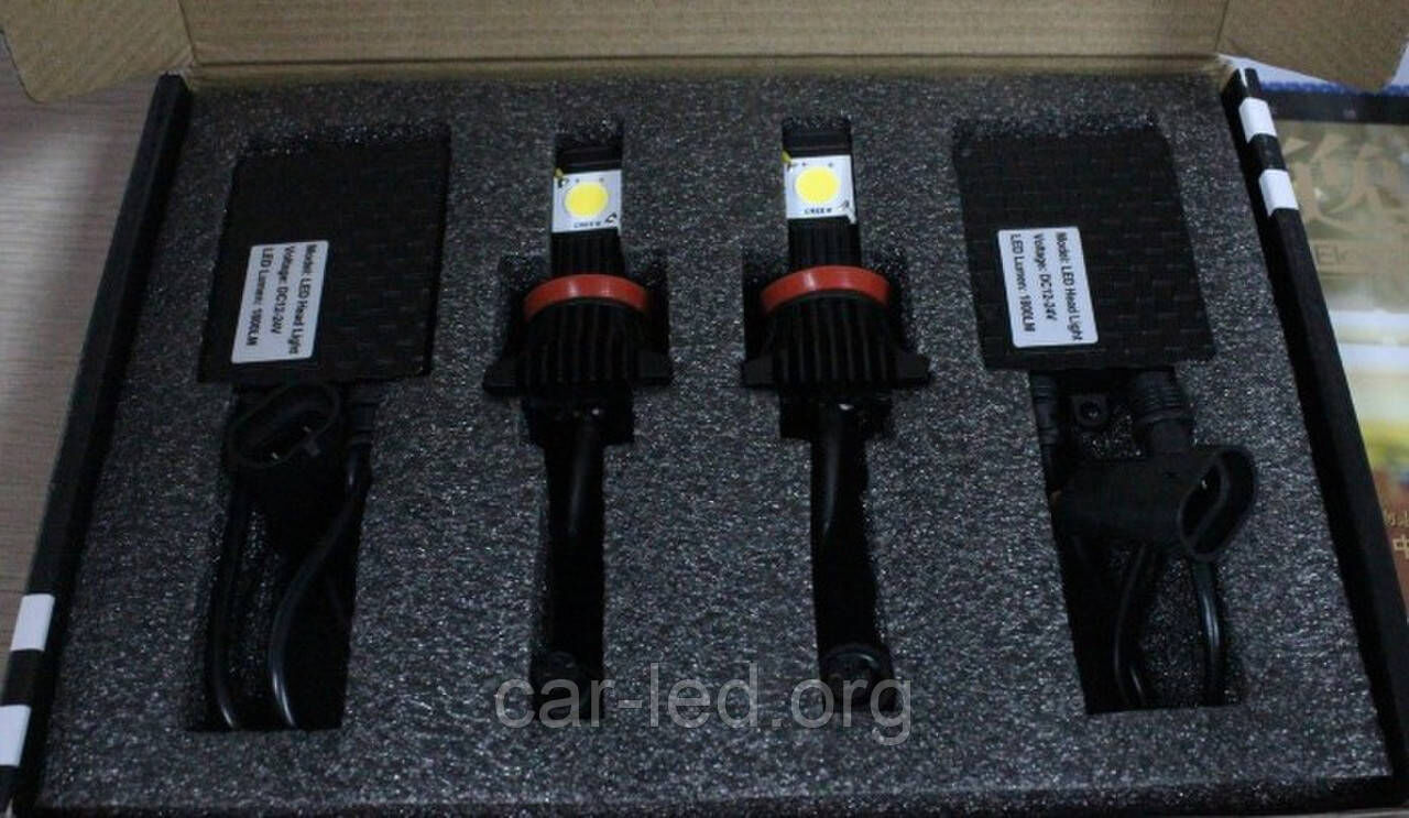 Світлодіодна Автолампа H11 22W (1200Lm) Led HEAD LAMP