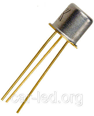 КТ3102Е (Au) транзистор NPN (200мА 20В) (h21е:400-1000) 0,25 W (ТО18)