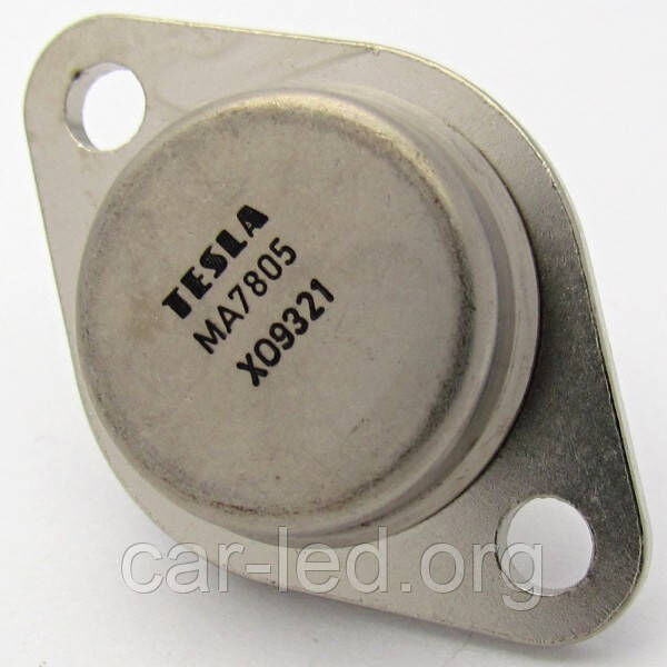 MA7805 (5,0V &3A) TO-3 (TESLA) позитивний стабілізатор напруги