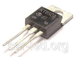 КТ850Б транзистор NPN (3А 300В) (h21э 20-100) 25W (ТО220)