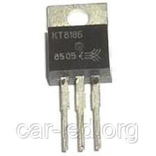 КТ818Г транзистор PNP (10А 90В) 60W (ТО220)