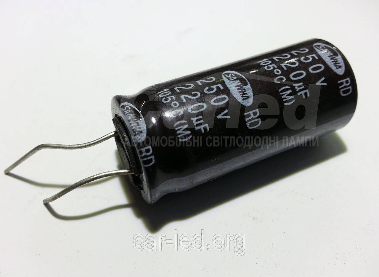 220mkf - 160v RD 16*31 SAMWHA, 105°C