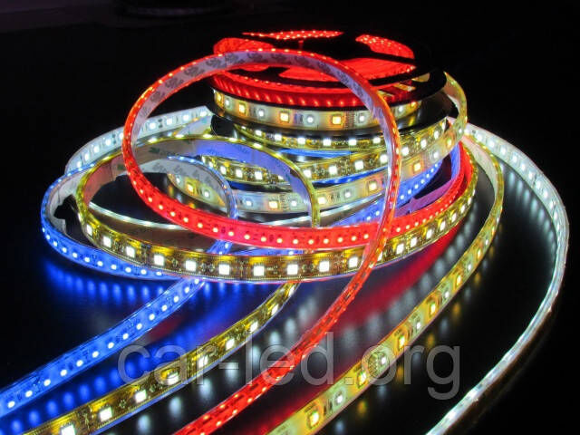 Красная (red) лента светодиодная 6,0W SMD3528 (60 LED/м); Outdoor IP68 Premium