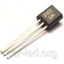 КТ3102Ам транзистор NPN (200мА 50В) (h21э: 100-200) 0,2W (ТО92)