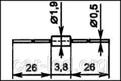 КД510А кремнієвий, епітаксійно-планарний, імпульсний (0,2A 70V) kd3