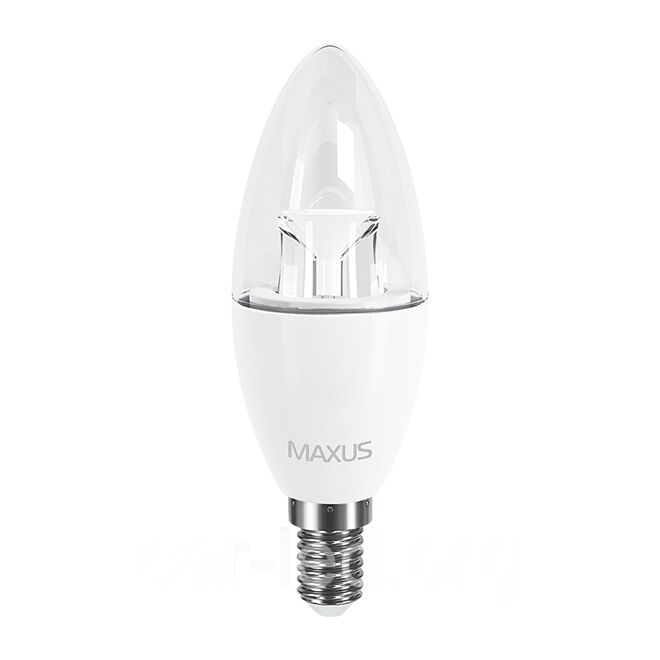 LED ЛАМПА MAXUS C37 6W ЯРКИЙ СВЕТ E14 (1-LED-532)