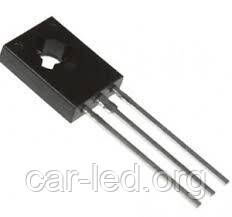 КТ605Бм транзистор NPN (0,1А 250В) 2,8W (ТО126)