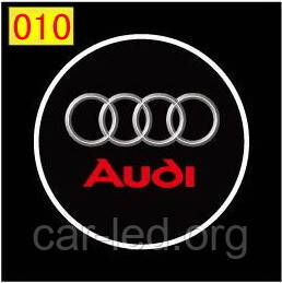 Светодиодные проекторы AUDI в дверь 4-го поколения shadow light MC-04