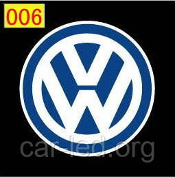 Светодиодные проекторы VOLKSWAGEN в дверь 4-го поколения shadow light MC-04