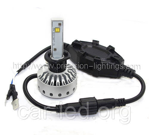 H3 Mini Size LED Headlight Premium Short (5000Lm) CREE-XHP50+Canbus Function