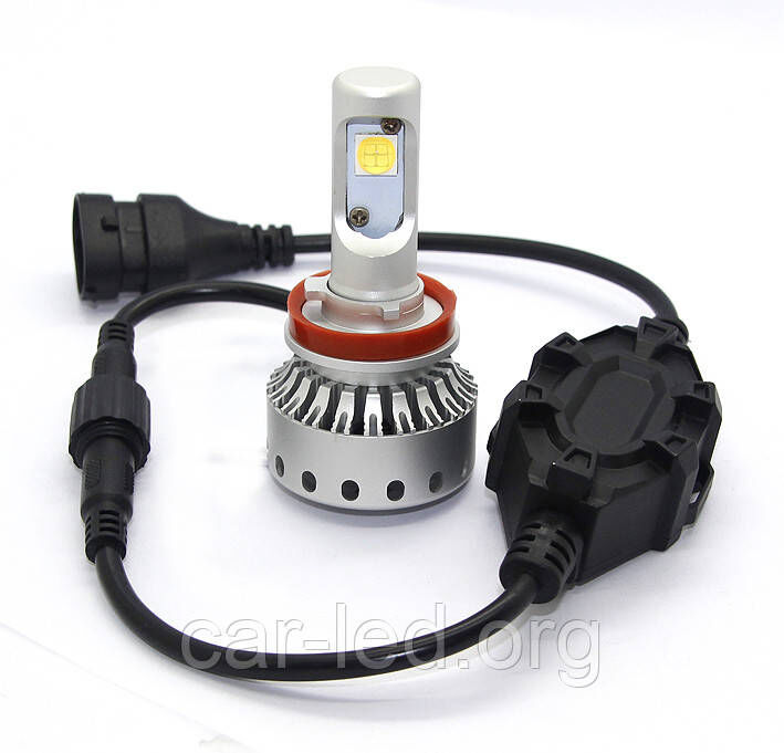 H11 PL-11G Mini Size LED Headlight Premium Short (5000Lm) CREE-XHP50+Canbus Function