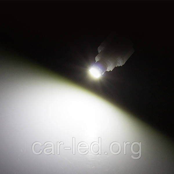Біла світлодіодна автолампа Т5 (w1.2w), 3 * 3030SMD Golden Canbus White