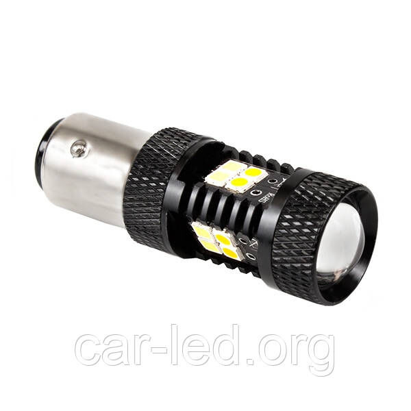 Двоколірна (білий + жовтий) лампа 1157 - P21 / 5W - BAY15d - 3030SMD Osram Dual color (ціна за 1шт)