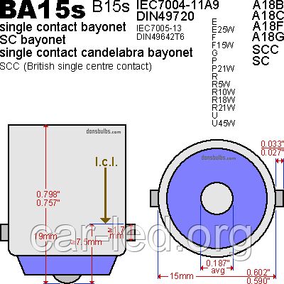 Світлодіодна автолампа з обманкою 1156(P21W)-S25-BA15s, 20W WHITE (550Lm) (CREE LED)