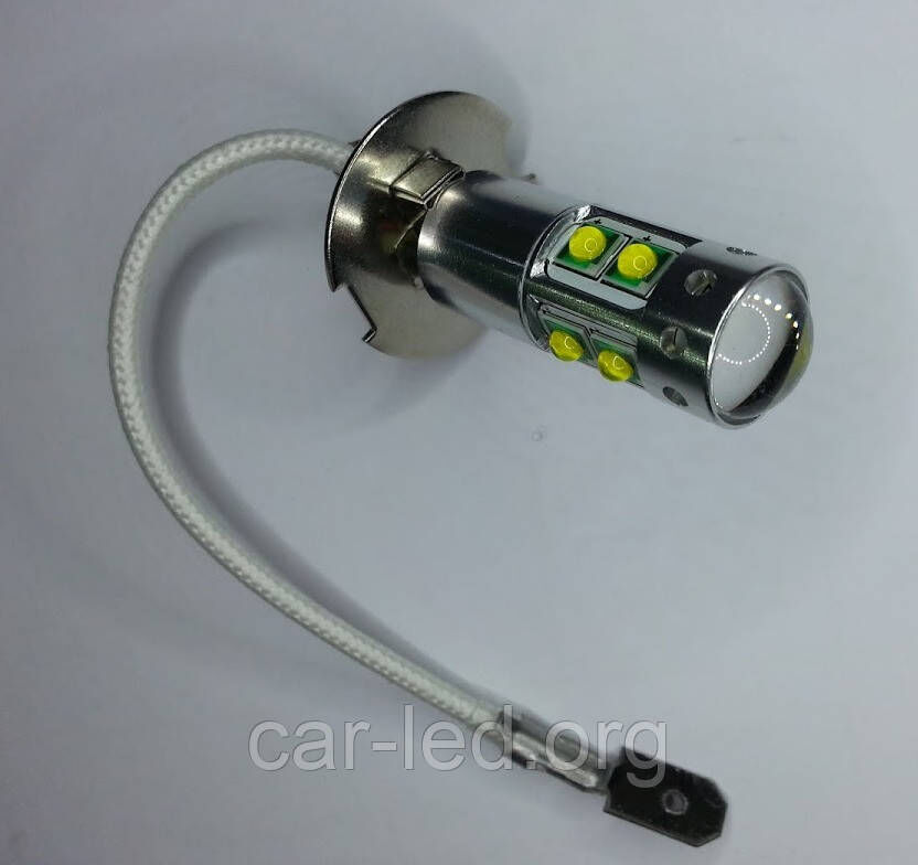 H3 50W (~650Lm) CREE (10pcs*5W) (цена указана за одну лампу)